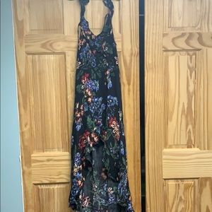 High-low floral dress!!